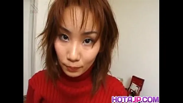 Fresh Yuki with hairy twat gets cum on face clips Clips