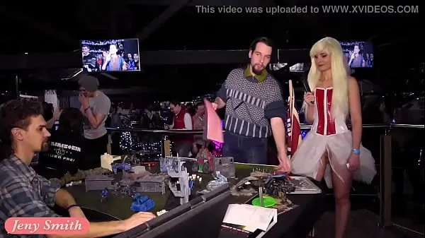 Frische Jeny Smith beim Cosplay-Event Clips Clips