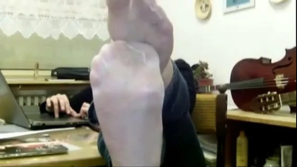 mrs teacher and her nylonfeet clip mới Clip