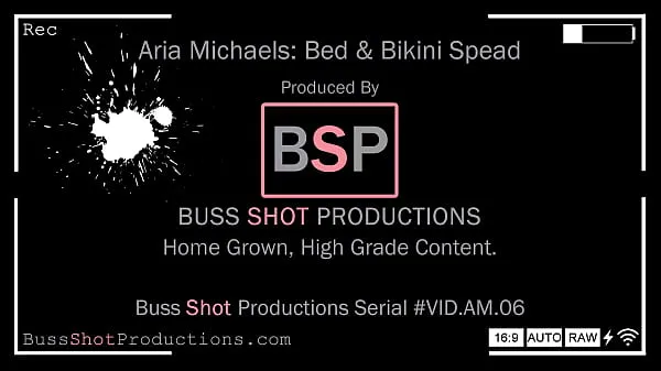 최신 AM.06 Aria Michaels Bed & Bikini Spread Preview 클립 클립