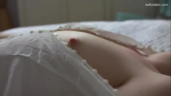 Friske Real virgin teen Anna Klavkina masturbates klip Klip