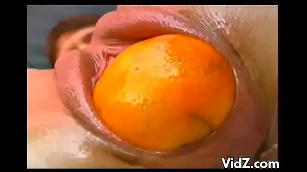 Fresh sucking orange clips Clips