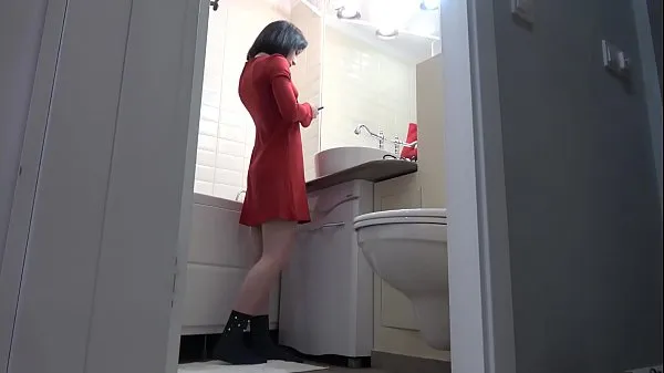 Nuevos Hermosa Candy Black en el baño - Cámara oculta clips Clips