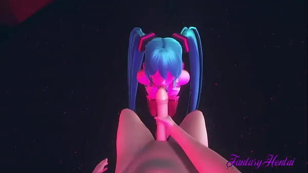 Свежие клипы Vocaloid Hentai 3D - Мику делает минет в стриптиз-клубе в видео от первого лица Клипы