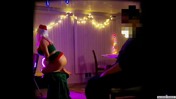 BUSTY, BABE, MILF, Naughty elf on the shelf, Little elf girl gets ass and pussy fucked hard, CHRISTMAS clip mới Clip