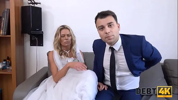 Fresh DEBT4k. Brazen guy fucks another mans bride as the only way to delay debt clips Clips