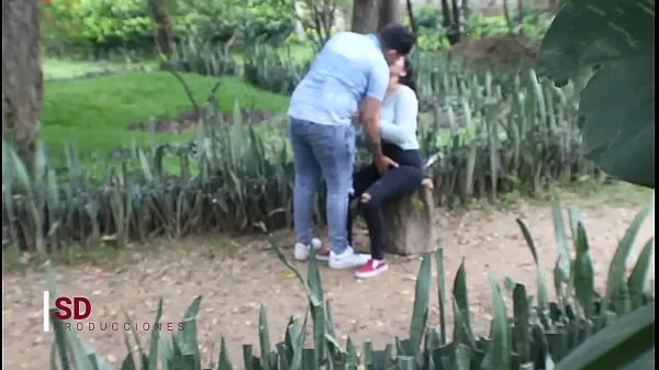 Fresh SPYING ON A COUPLE IN THE PUBLIC PARK clips Clips