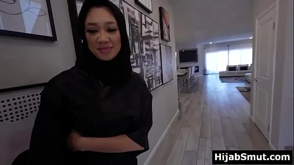 Fresh Muslim girl in hijab asks for a sex lesson clips Clips