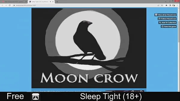 Nouveaux Sleep Tight (free game itchio )Interactive Fiction, Visual Novel clips Clips