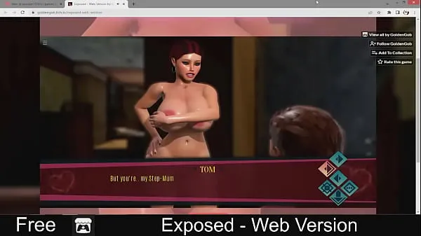 Nouveaux Exposed - Version Web (jeu gratuit itchio) Visual Novel clips Clips