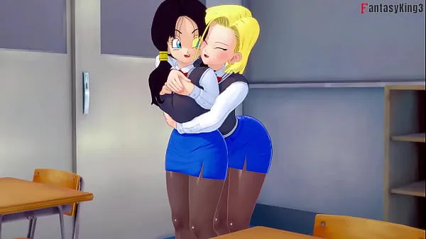 新鮮な Android 18 and Videl lesbian sex | 2 | Dragon Ball Zex 4 | Watch the full 1hr movie sheer & PTRN: Fantasyking3 個のクリップ クリップ